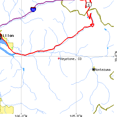Keystone map