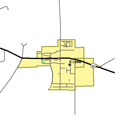 Kiowa map
