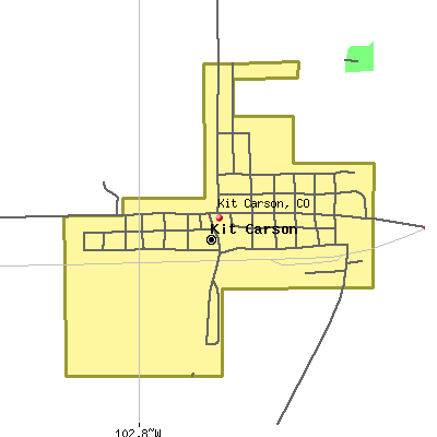 Kit Carson map