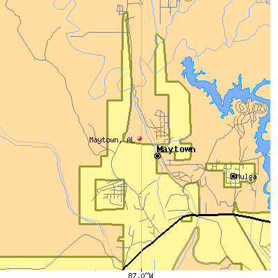Maytown map