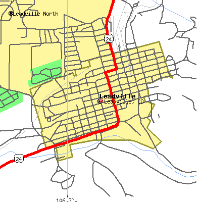 Leadville map