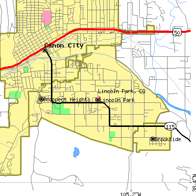 Lincoln Park map