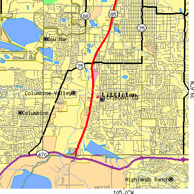 Littleton map