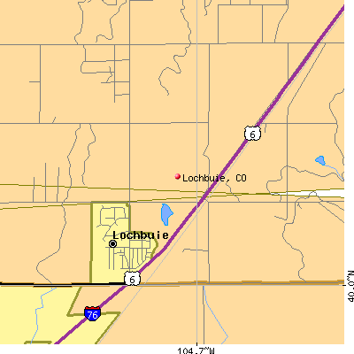 Lochbuie map