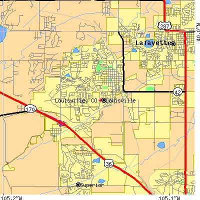 Louisville map