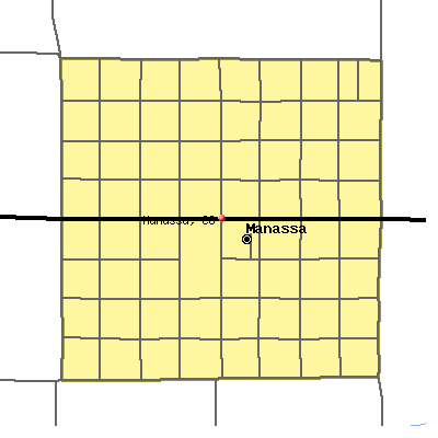 Manassa map