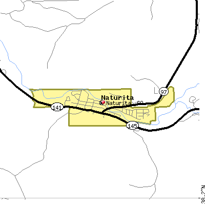 Naturita map