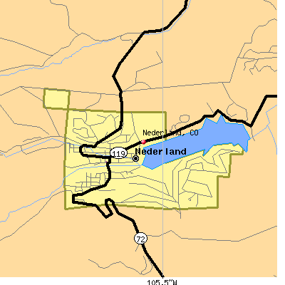 Nederland map