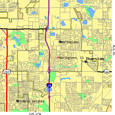 Northglenn map