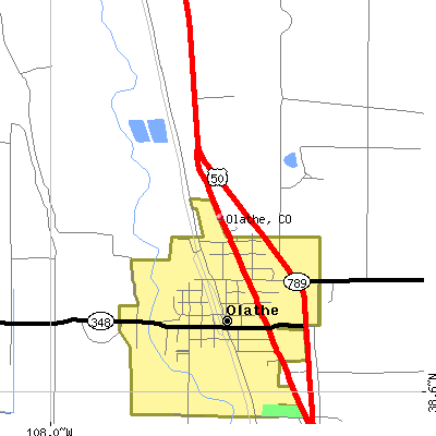 Olathe map