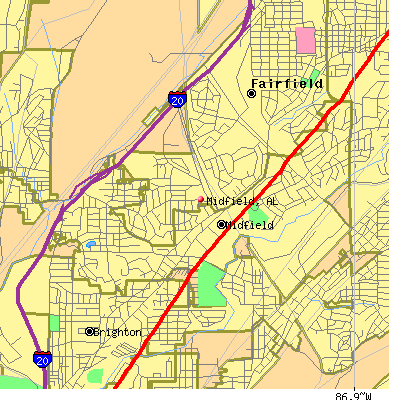 Midfield map