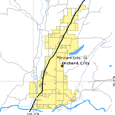 Orchard City map