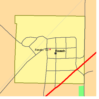 Ramah map