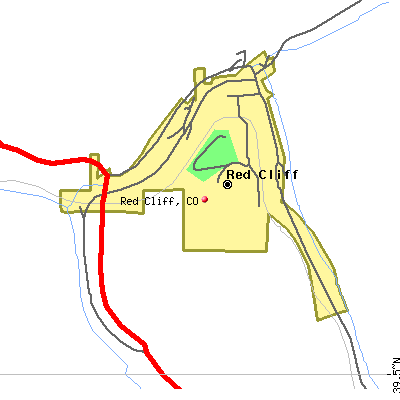 Red Cliff map
