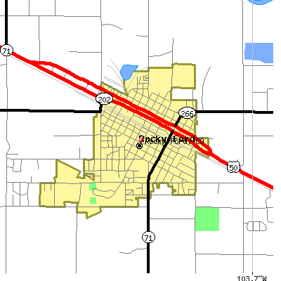 Rocky Ford map