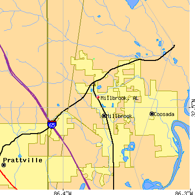 Millbrook map
