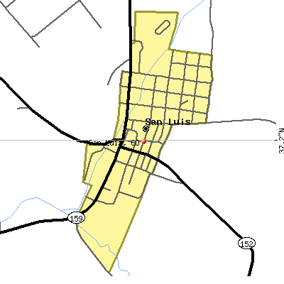 San Luis map
