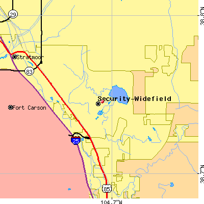 Security-Widefield map
