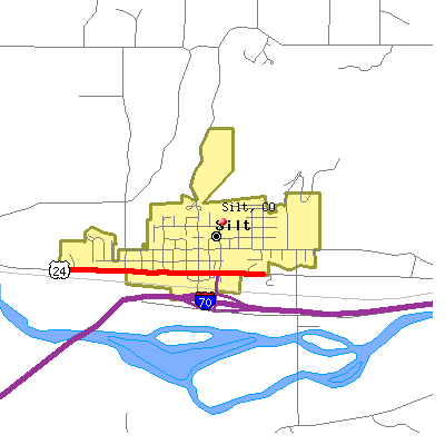 Silt map