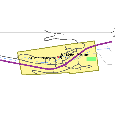 Silver Plume map