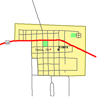 Simla map