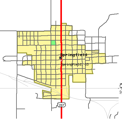 Springfield map