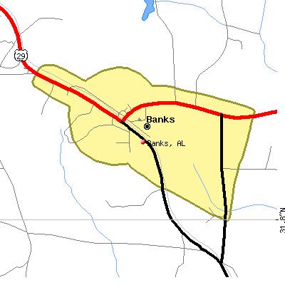 Banks map