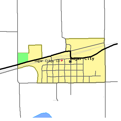 Sugar City map