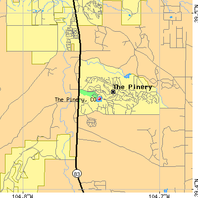The Pinery map