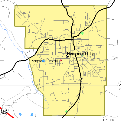Monroeville map