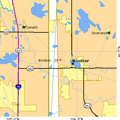 Windsor map
