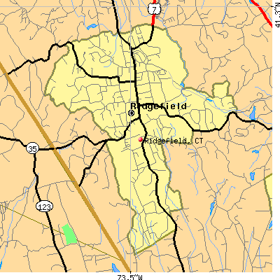 Ridgefield map