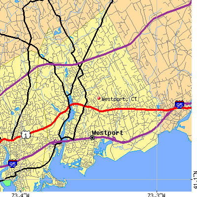 Westport map