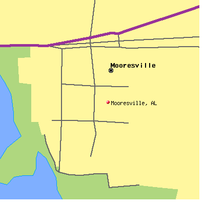 Mooresville map