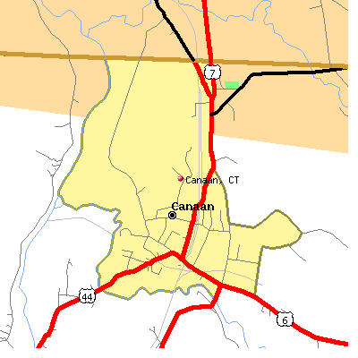 Canaan map