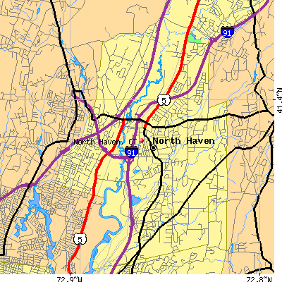 North Haven map