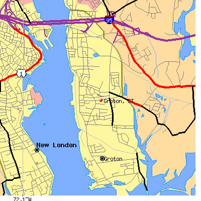 Groton map