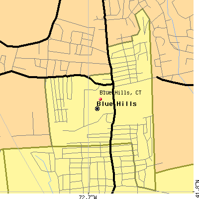 Blue Hills map