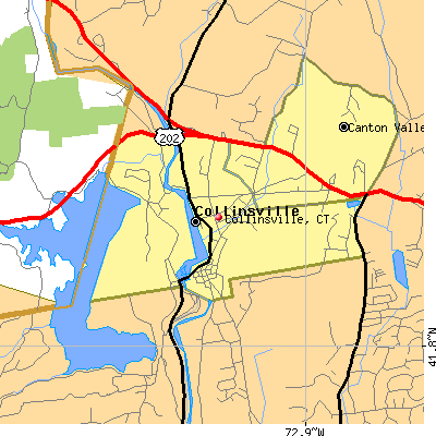 Collinsville map