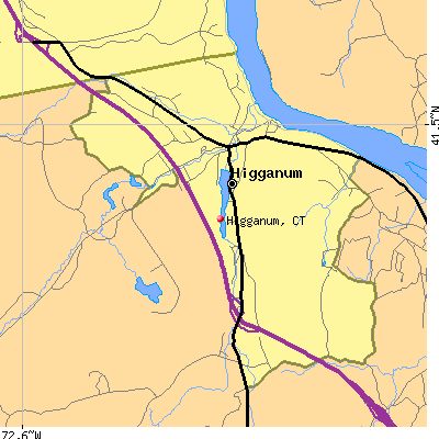Higganum map
