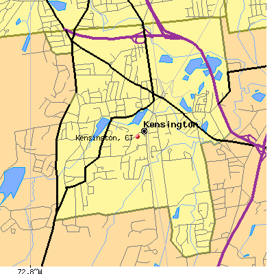 Kensington map
