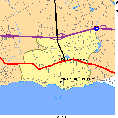 Madison Center map