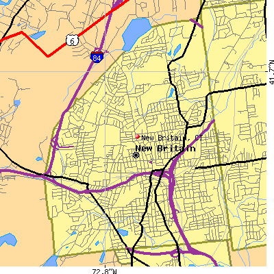 New Britain map