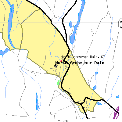 North Grosvenor Dale map