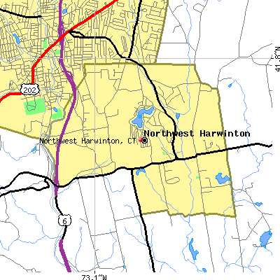 Northwest Harwinton map