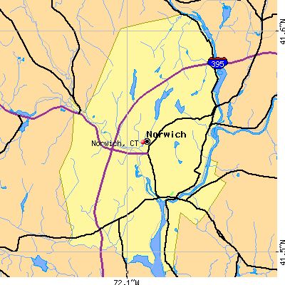 Norwich map