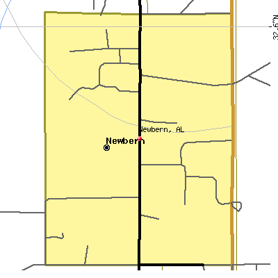 Newbern map