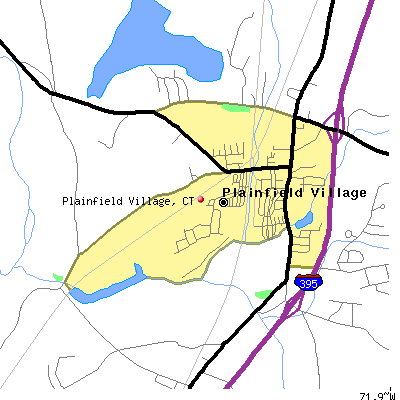 Plainfield Village map