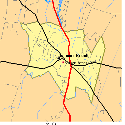 Salmon Brook map