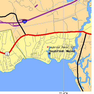 Saybrook Manor map